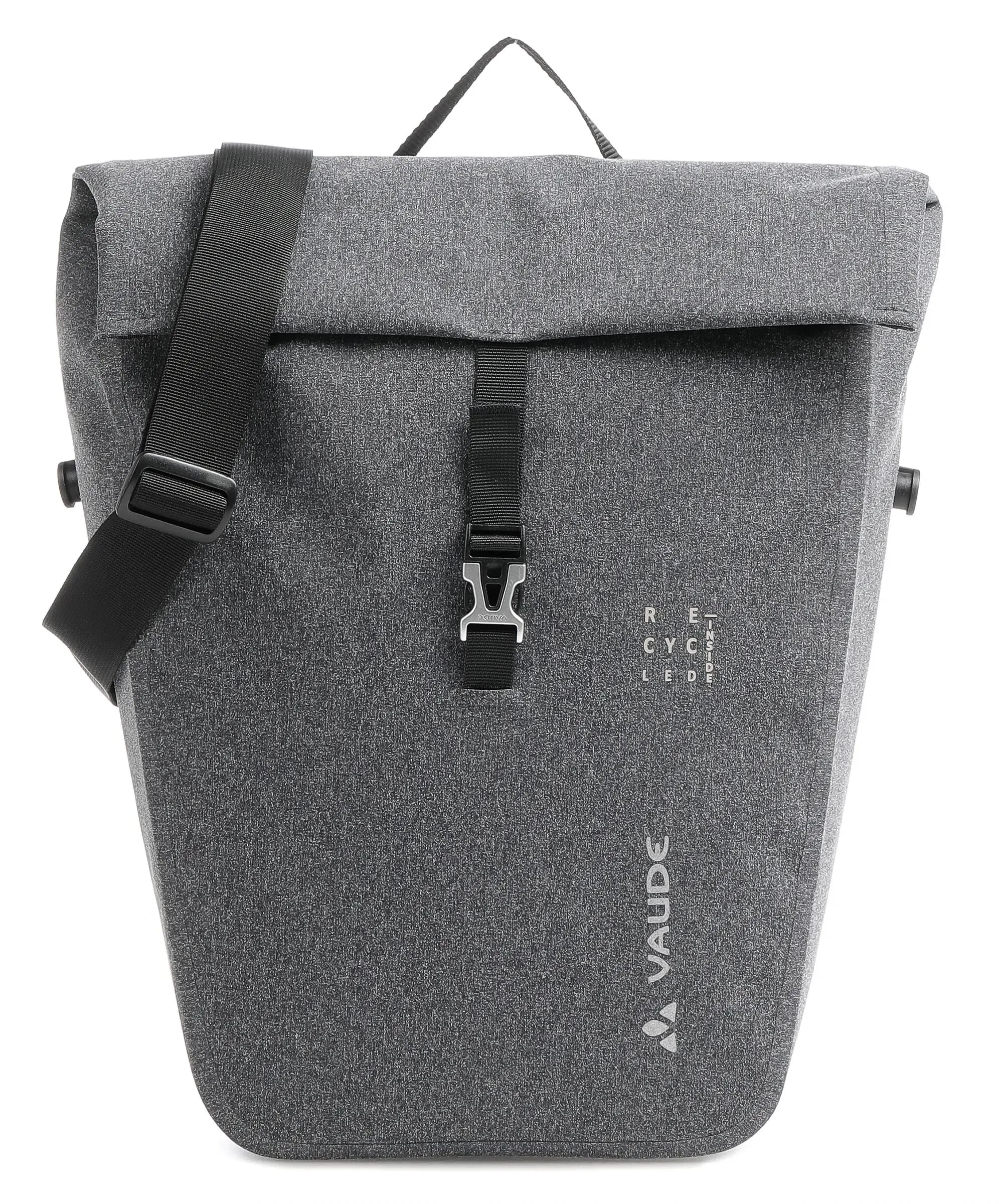 Alforja VAUDE ReCycle Pro Single - Negra (Impermeable)