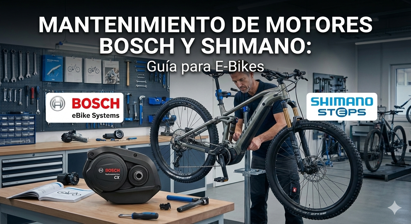 Mantenimiento de Motores Bosch y Shimano: Guía para E-Bikes