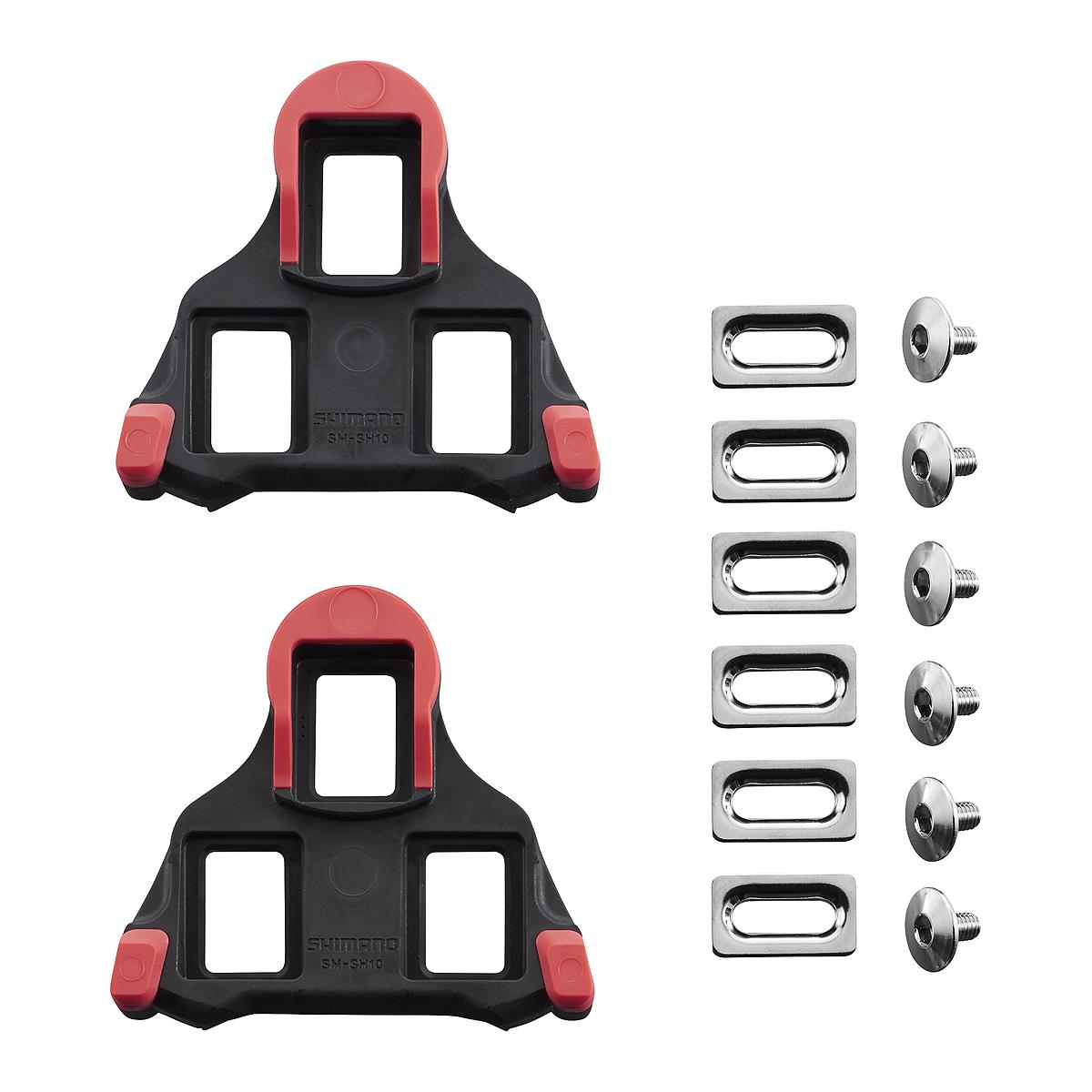 Calas Shimano SPD-SL Rojas (0 Grados)