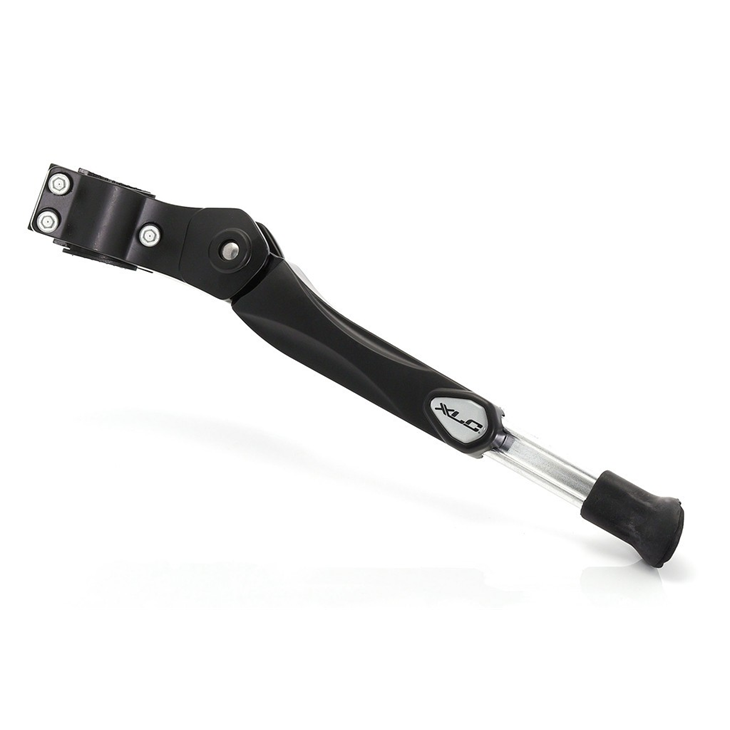Pata de cabra trasera XLC KS-C01 color negro montaje en vaina para bicicleta.