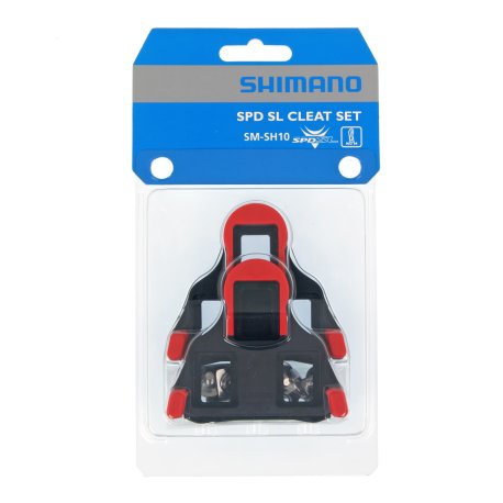 Calas Shimano SPD-SL Rojas (0 Grados)