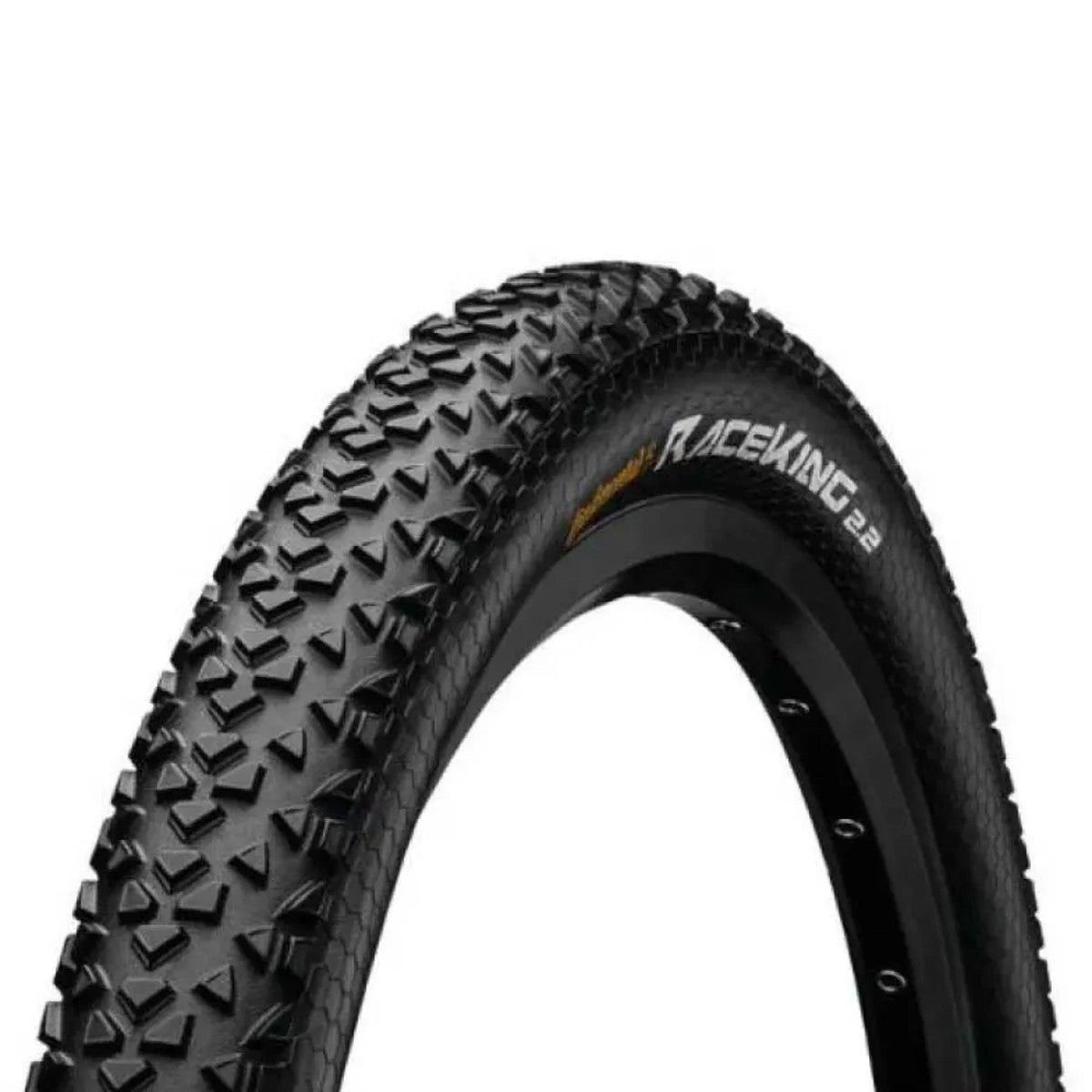 Cubierta bicicleta montaña 26 pulgadas Continental Race King dibujo rodador tacos bajos.