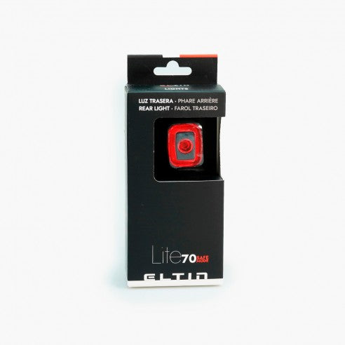 Luz Trasera Bicicleta Lite 70 Lúmenes (USB)