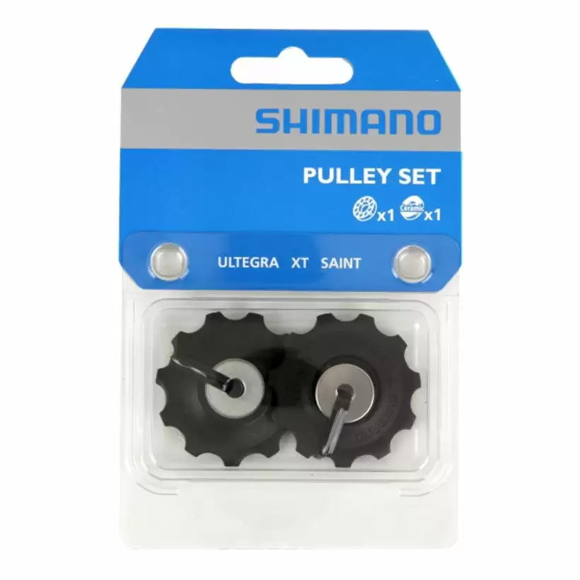 Juego de roldanas poleas de cambio Shimano Ultegra XT 9 10 velocidades con rodamientos sellados.