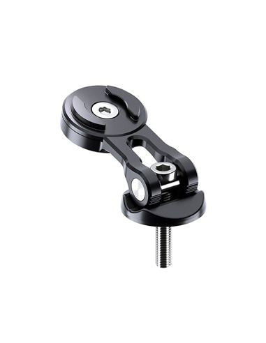 Soporte móvil bicicleta SP Connect Stem Mount Pro aluminio negro montaje en tapa potencia ajustable.