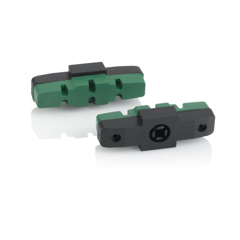 Zapatas de freno hidráulico Magura HS compuesto verde Green Frog pack de 4 unidades.